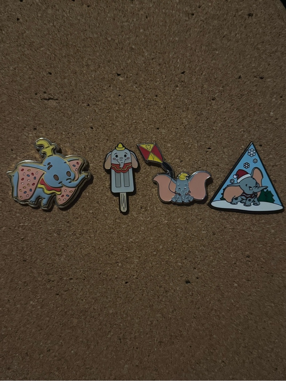 Disney Dumbo Enamel Pin Set - 4-Pack